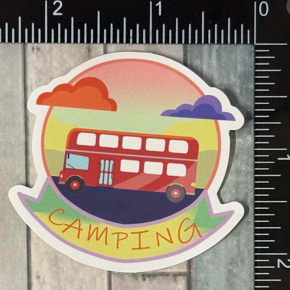 🌀10/$10🌀 Adventure Travel Reusable Waterproof Vinyl Sticker Decal - Picture 1 of 1